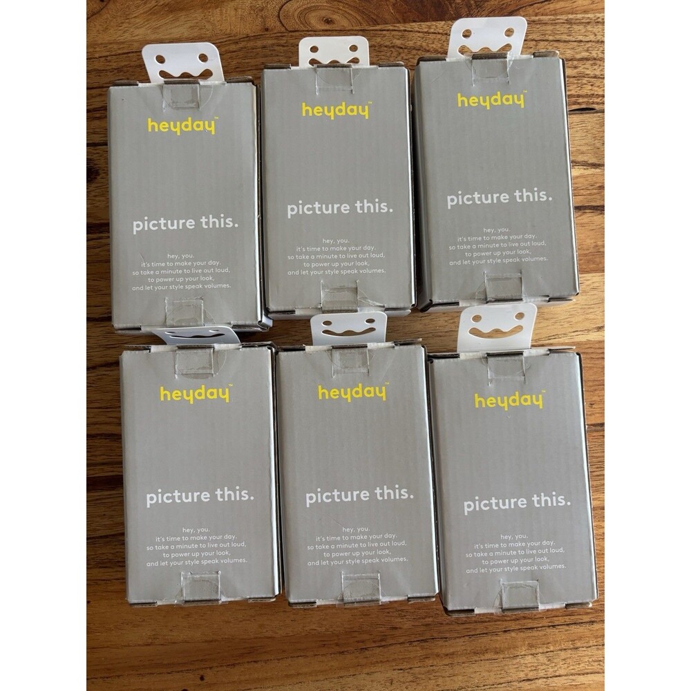 6x Heyday Single‑Use Disposable Cameras 35mm Film Flash 27 Exposures New - Picture 2 of 7
